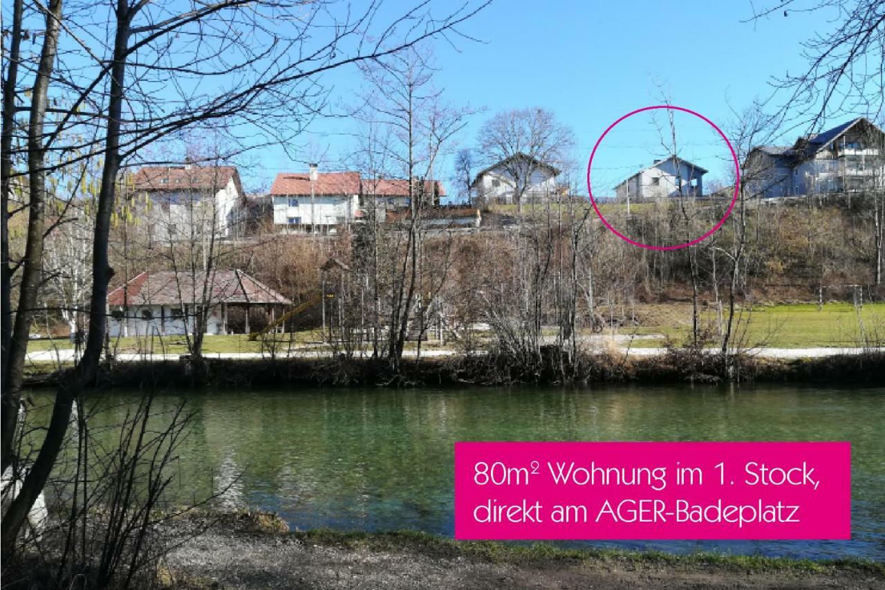 Ferienwohnung Agerblick 3 Zimmer Mit Kueche, 83M2 Lenzing Zewnętrze zdjęcie